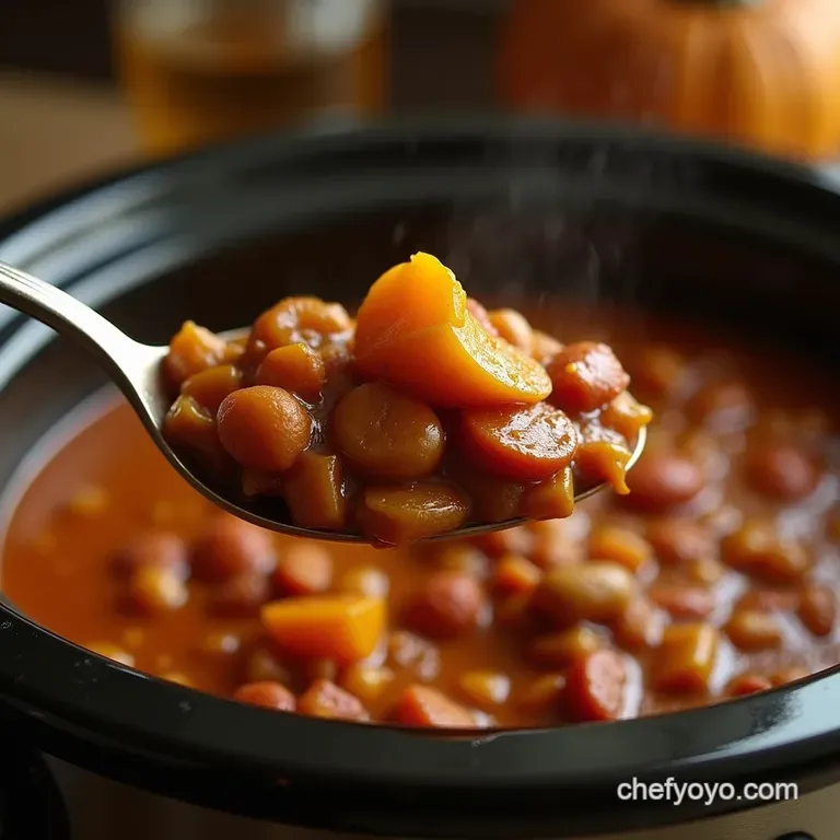 The Ultimate SetandForget Smoky Pumpkin Chili presentation
