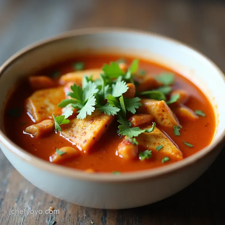 Smoky Chipotle Chicken Tortilla Soup Keto GlutenFree
