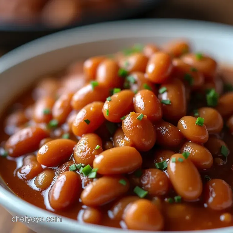 The Ultimate Crockpot Smoky Maple Baked Beans