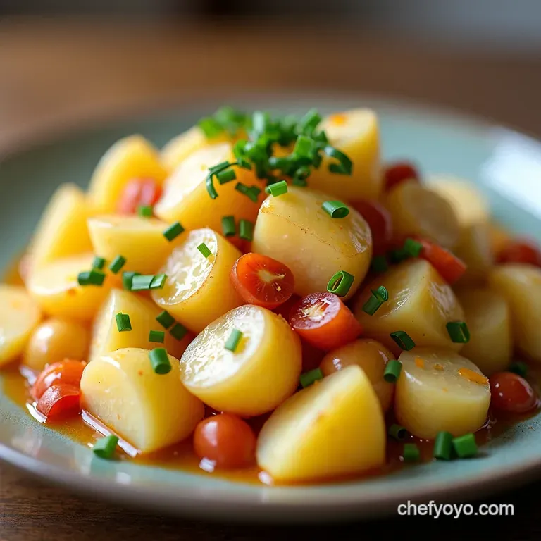 Southern Charm Potato Salad with Chives and Paprika