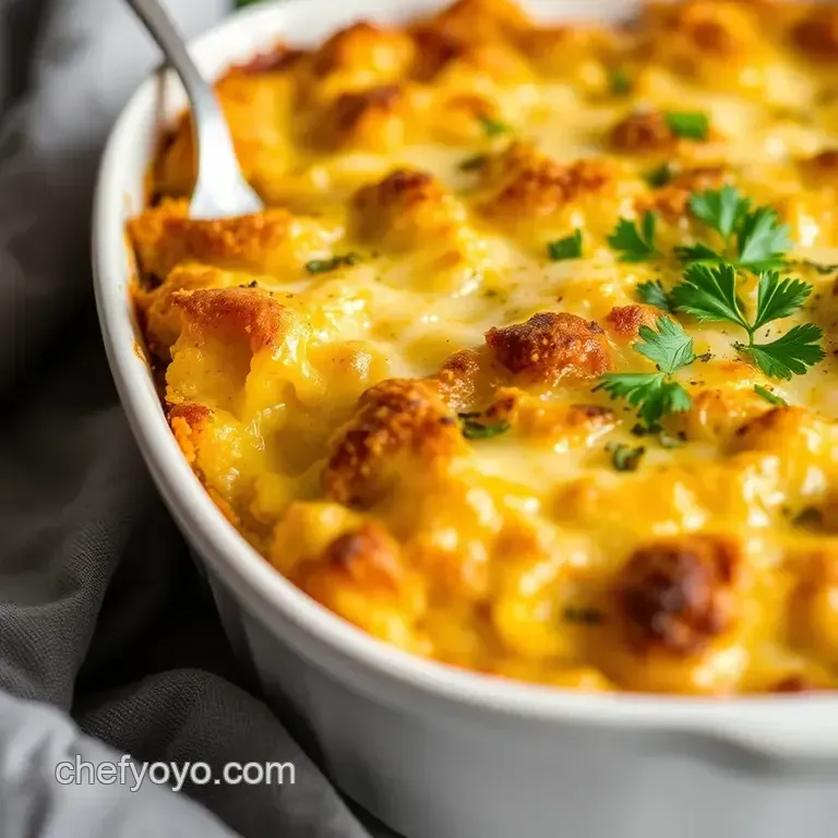 Southern Comfort: Butternut Squash & Cheddar Casserole presentation