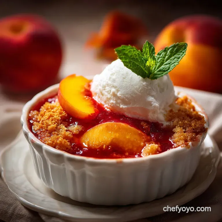Southern Peach Cobbler: Shattering Crust and Spiced Fruit