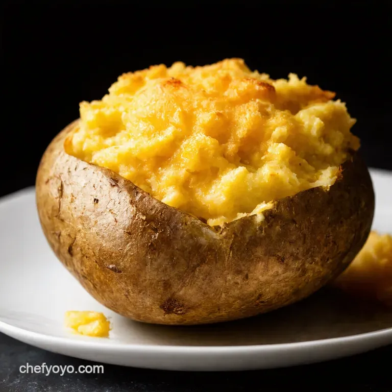 Speedy Spud Perfect Microwave Baked Potato presentation