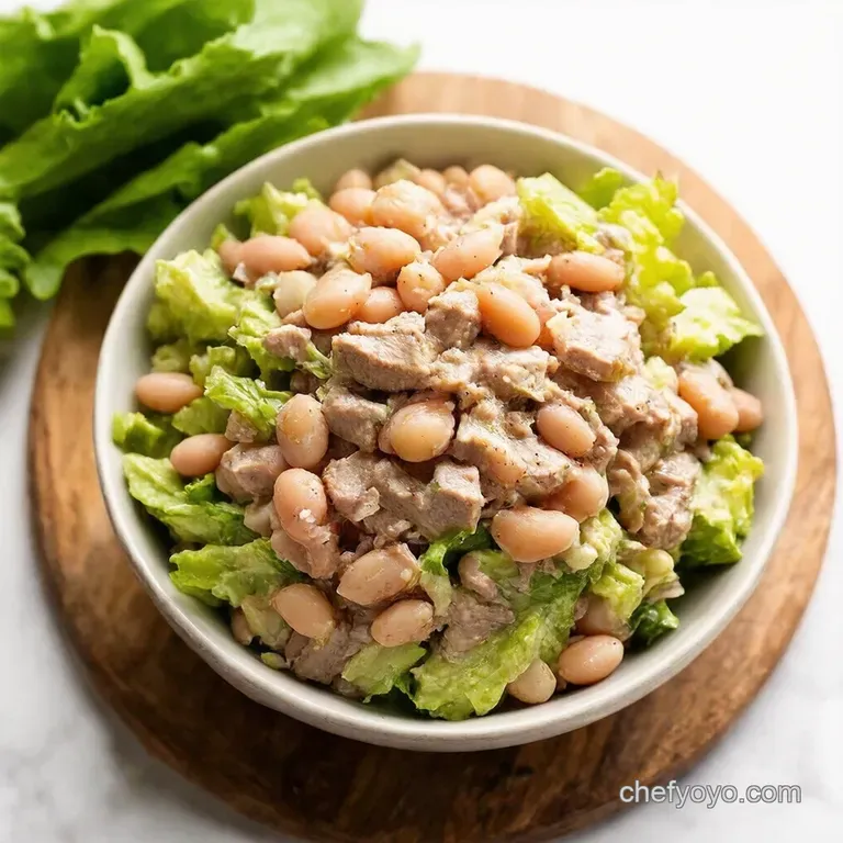 Speedy White Bean Tuna Salad The Mediterranean Answer to Lunchtime Blues