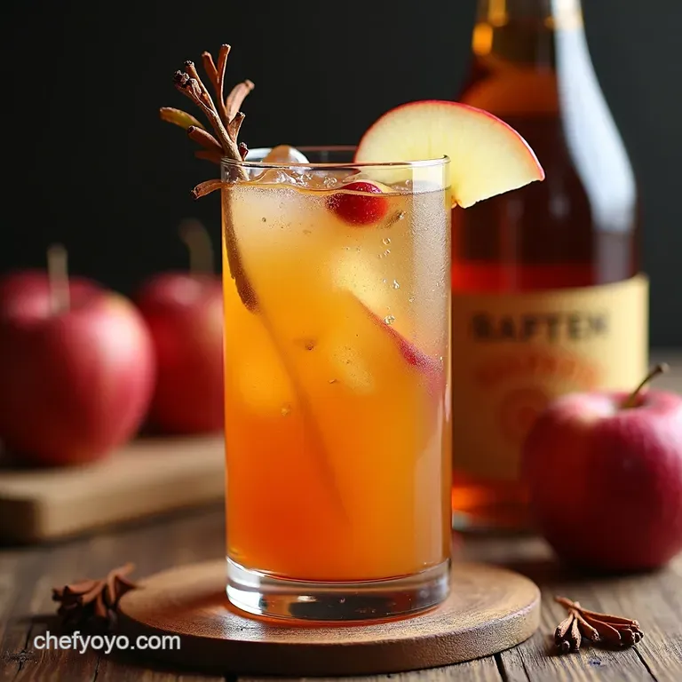 Spiced Apple Cranberry Autumn Sangria A Taste of Falling Leaves