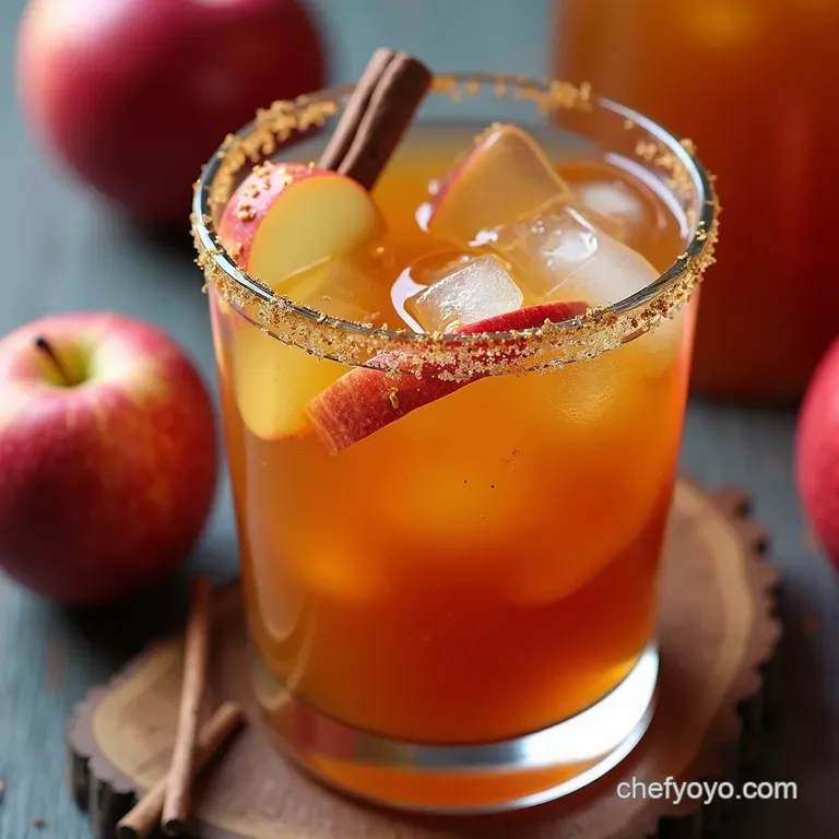 Spiced Apple Cranberry Autumn Sangria