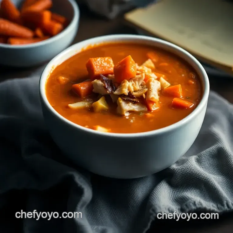 Spicy Buffalo Wing Soup: A Cozy Twist on a Classic Favorite presentation
