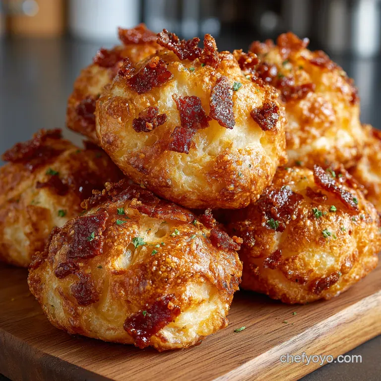Spicy Chorizo Cheddar Football Puffs aka Pigskins