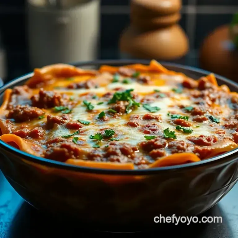Spicy Salsa Verde Mexican Lasagna