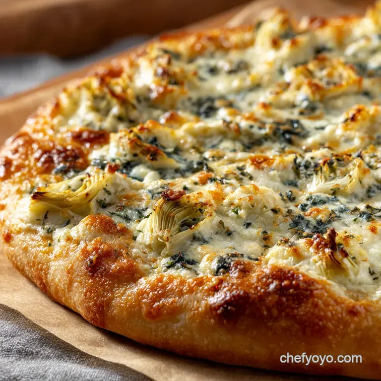 Spinach and Artichoke Dip Pizza The Ultimate Cheesy Comfort Feast