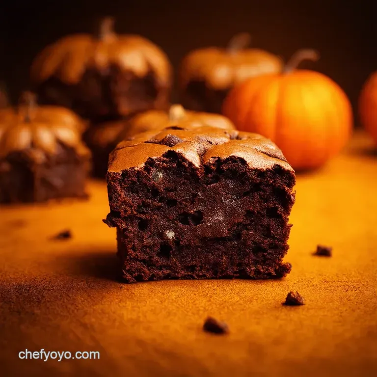 Spooky Spiderweb Brownie Bites presentation