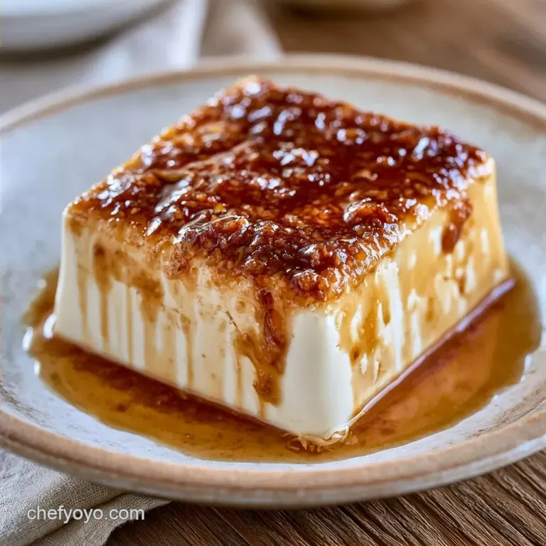 Steamed Silken Tofu Recipe in 13 Minutes