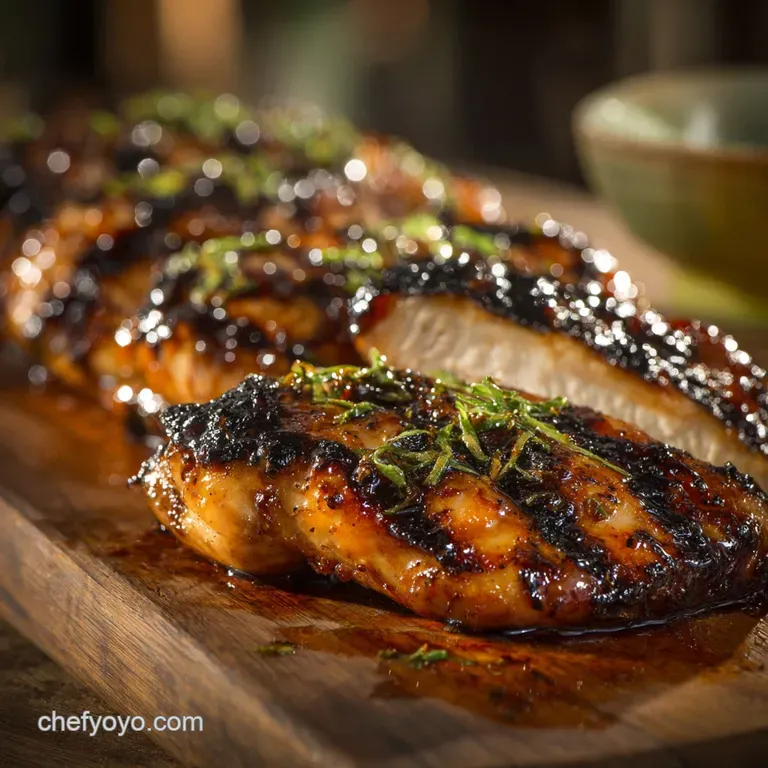 Grilled Bourbon Chicken: Sticky Smoky Thighs with an Elevated Glaze