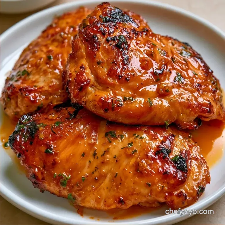 Habanero Chicken: Bold Heat and Mahogany Glaze