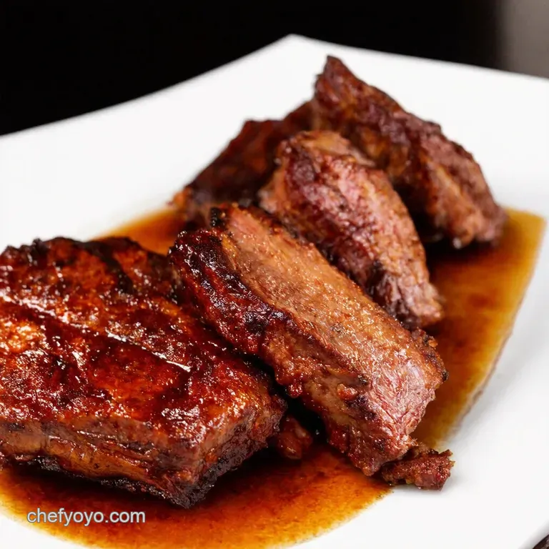 Sticky Sweet OvenBaked Country Ribs