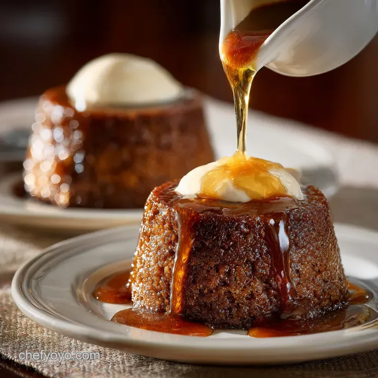 Holiday Desserts: Spiced Sticky Toffee Puddings with Brown Butter Rum Sauce