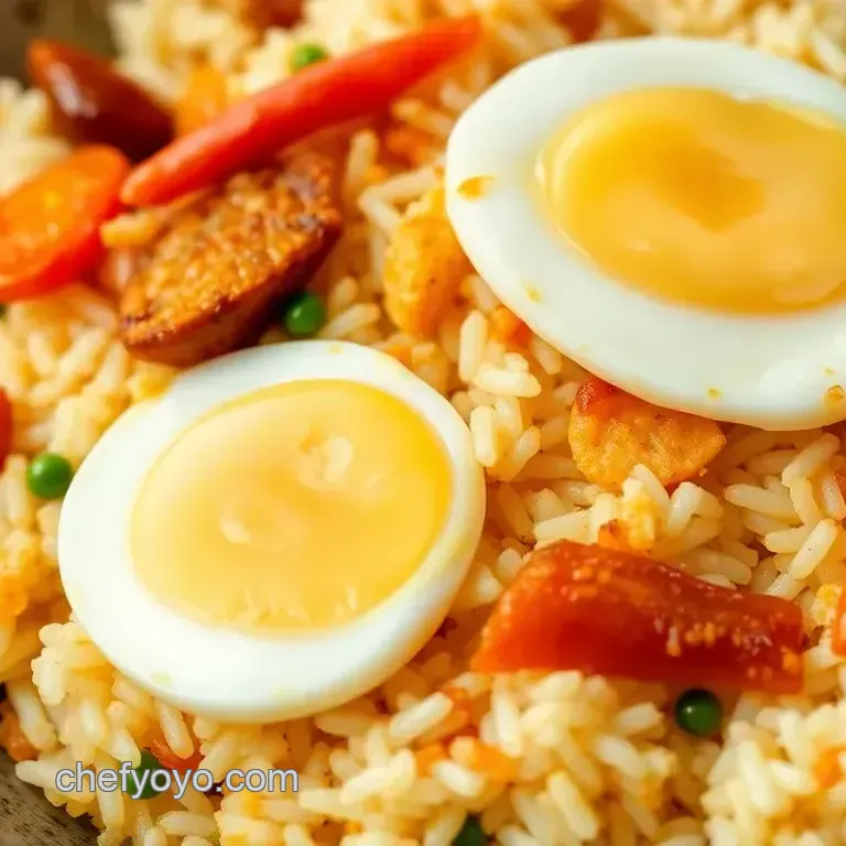 Stir-Fried Egg Rice: Zesty Curry Twist