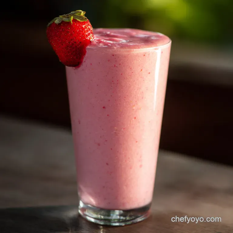 Strawberry Banana Bliss Smoothie