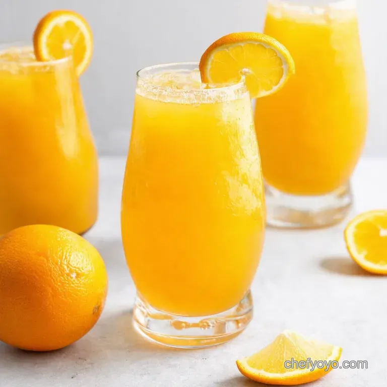 Sunshine Citrus Basil Spritzer