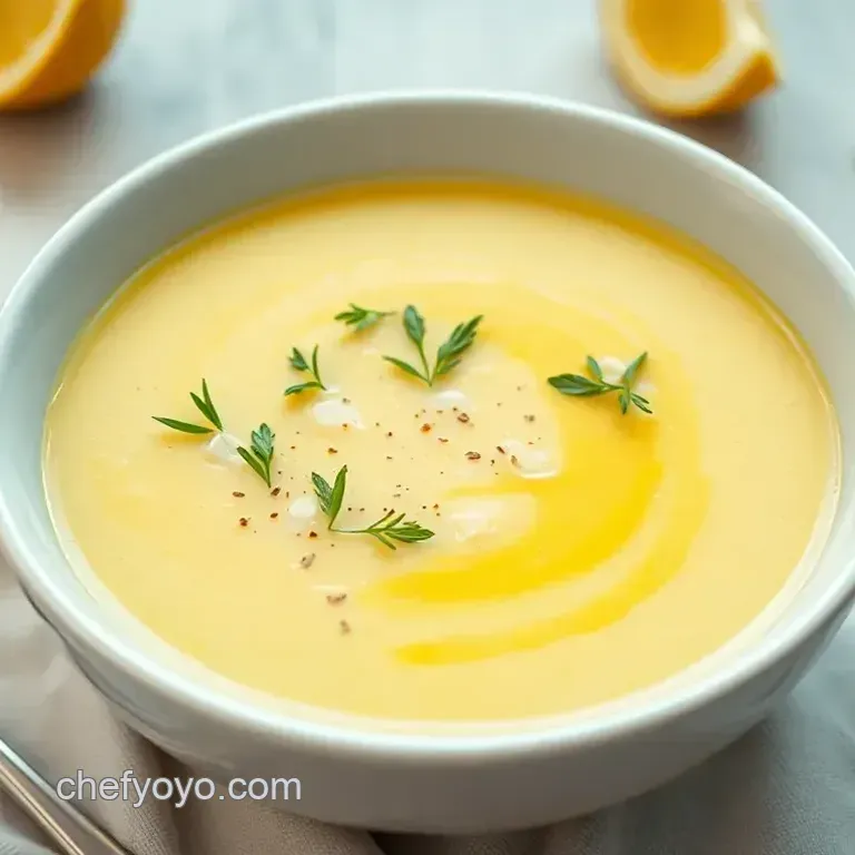 Sunshine in a Bowl: Classic Greek Avgolemono Soup