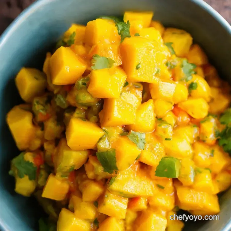 Sunshine Mango Salsa A Taste of the Tropics