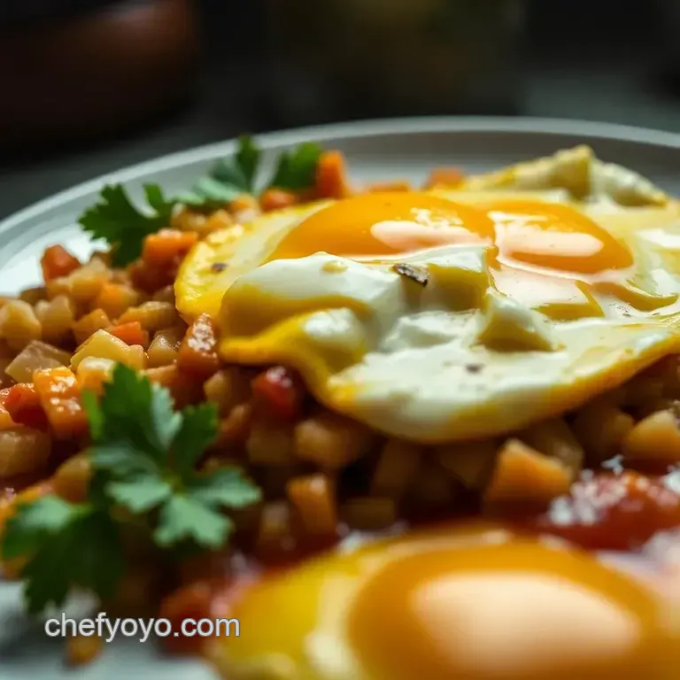 Sunshine on a Plate: Classic Huevos Rancheros presentation