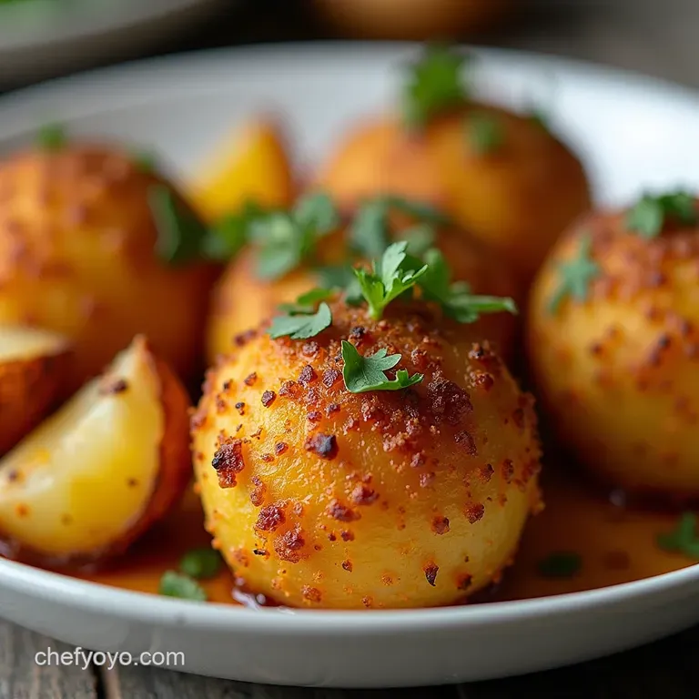 Golden Umami Bombs Slimming World Marmite Roast Potatoes