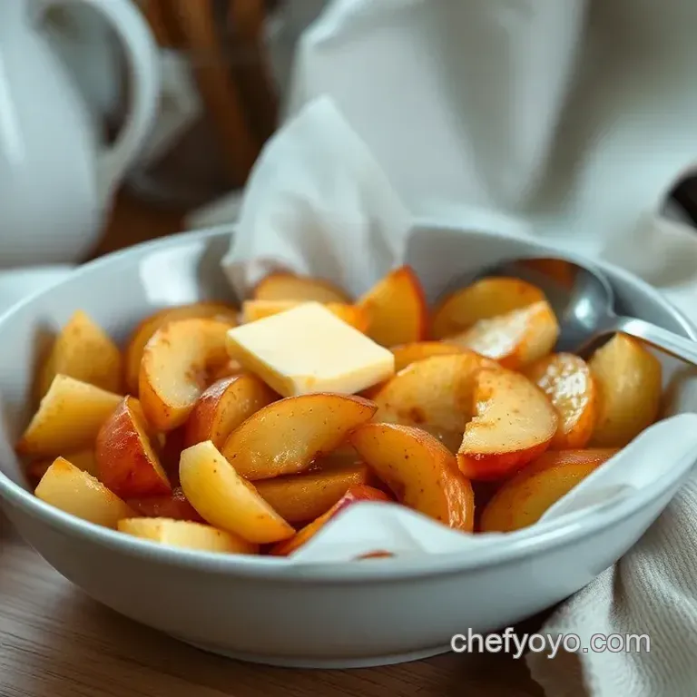 Sweet and Spiced Fried Apples