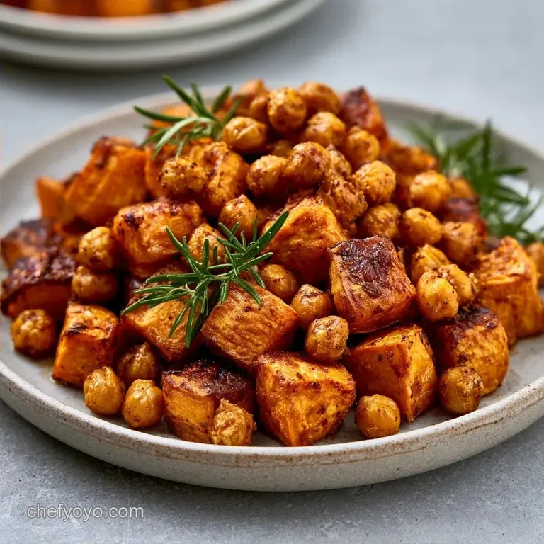 Sweet Potato Harvest Bowl: Roasted and Zesty