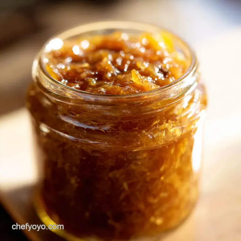 Sweet Savory Caramelized Onion Jam