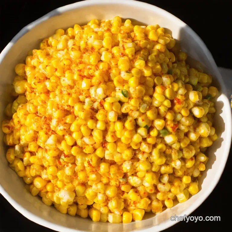 Sweet Spicy Grilled Corn Salad