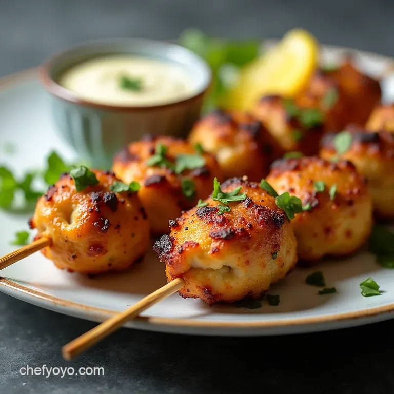 The Ultimate Syn Free Chicken Kebab with Whipped Feta Dip