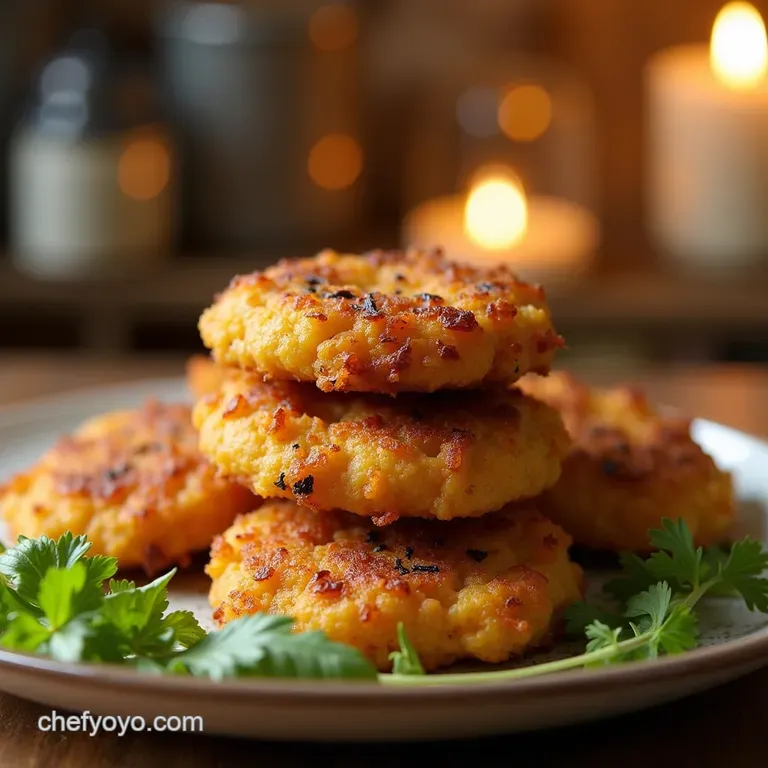 Crispy Spiced SynFree Baked Onion Bhajis presentation