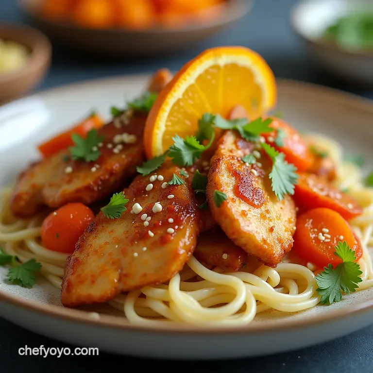 SynFree Fizz Magic Sticky Orange Ginger Fanta Chicken