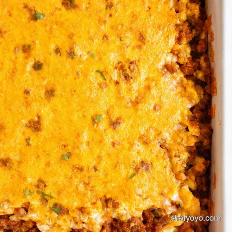 Taco Fiesta Bake Easy Weeknight taco bake casserole