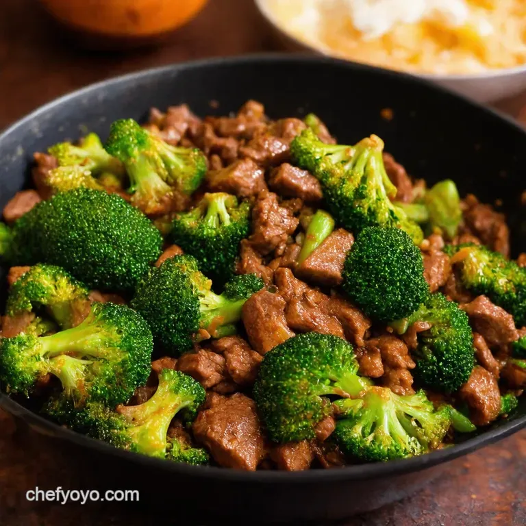 Takeoutfakeout Beef Broccoli Stirfry Wok This Way presentation