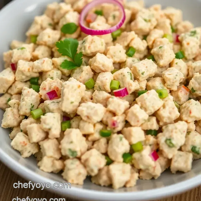 Tantalizing Tuna Salad: Quick and Easy Delight presentation