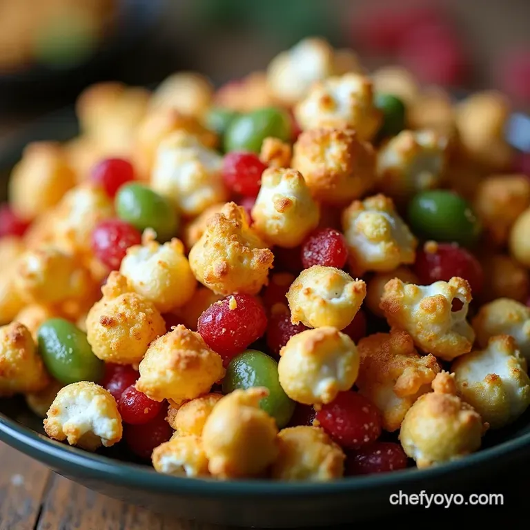The Grinchs HeartGrown Popcorn Medley A Tart Sweet and Slightly Mischievous Snack Mix