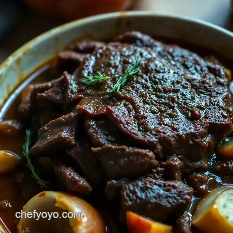 Tender Italian Pot Roast: A Hearty Family Feast presentation