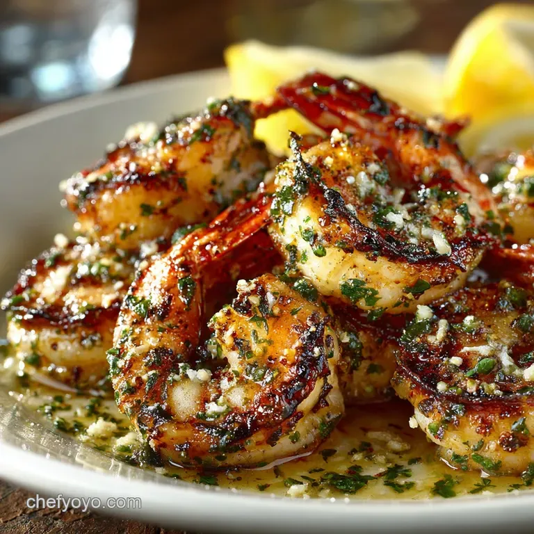 Texas Roadhouse Grilled Shrimp: the Garlic-Butter Copycat Recipe presentation