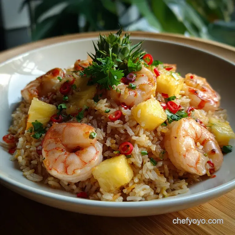 The Ultimate Thai Pineapple Shrimp Fried Rice Recipe Khao Pad S