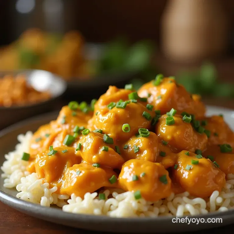 The 30Minute Wonder Quick Creamy Butter Chicken presentation