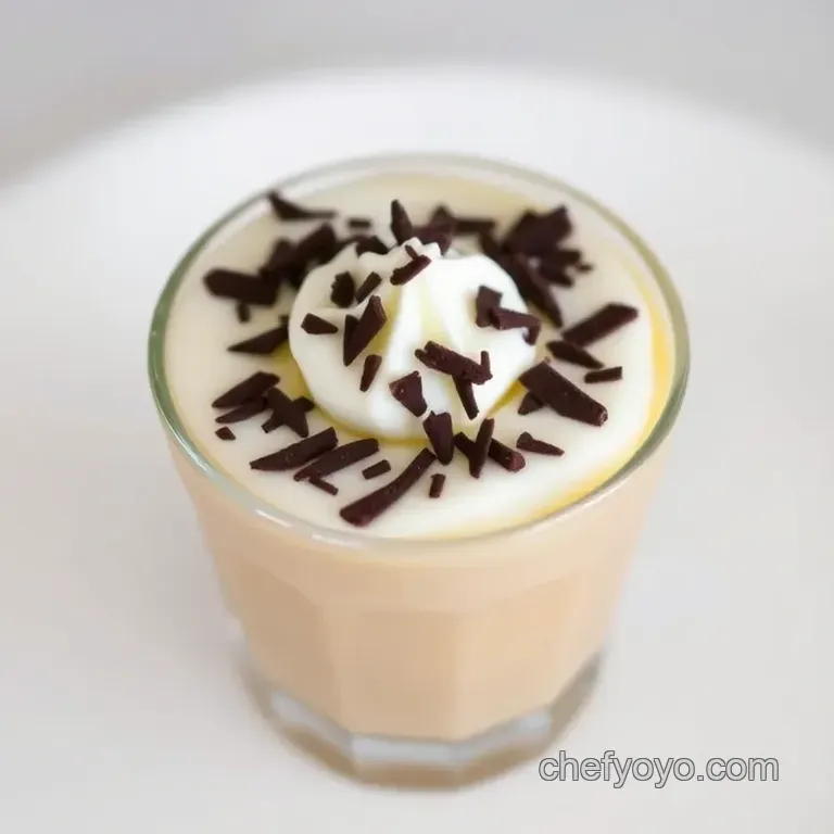 The Decadent Buttery Nipple Shot presentation