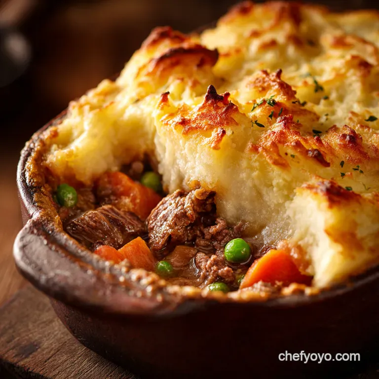The Definitive British Lamb Shepherds Pie Proper Comfort Food presentation