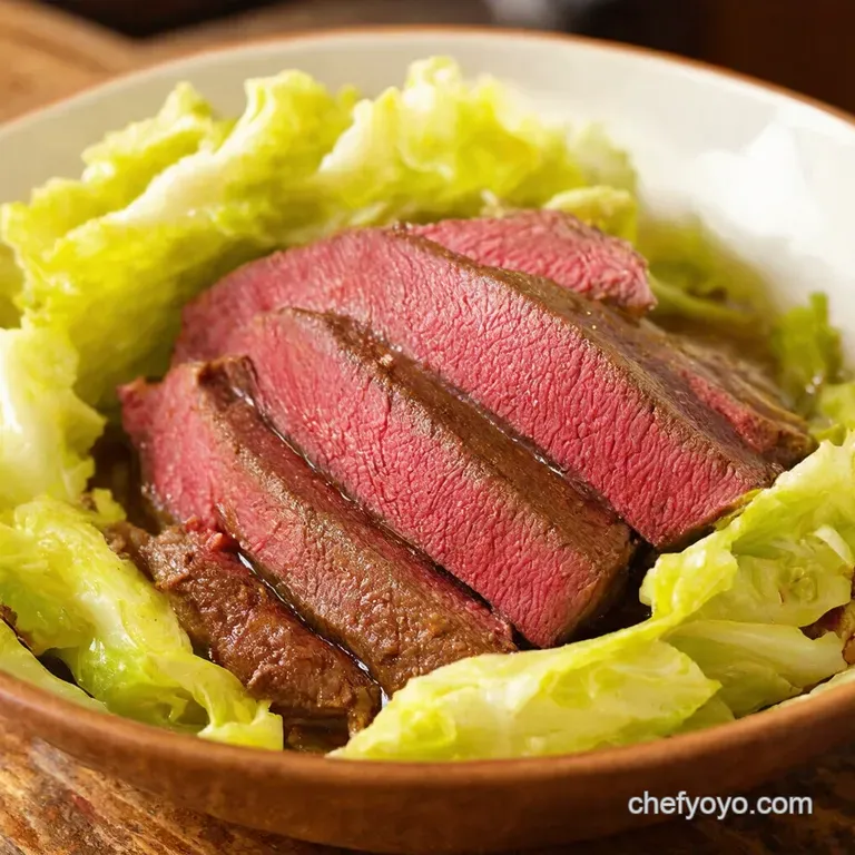 The Easiest Crock Pot Corned Beef and Cabbage Ever presentation