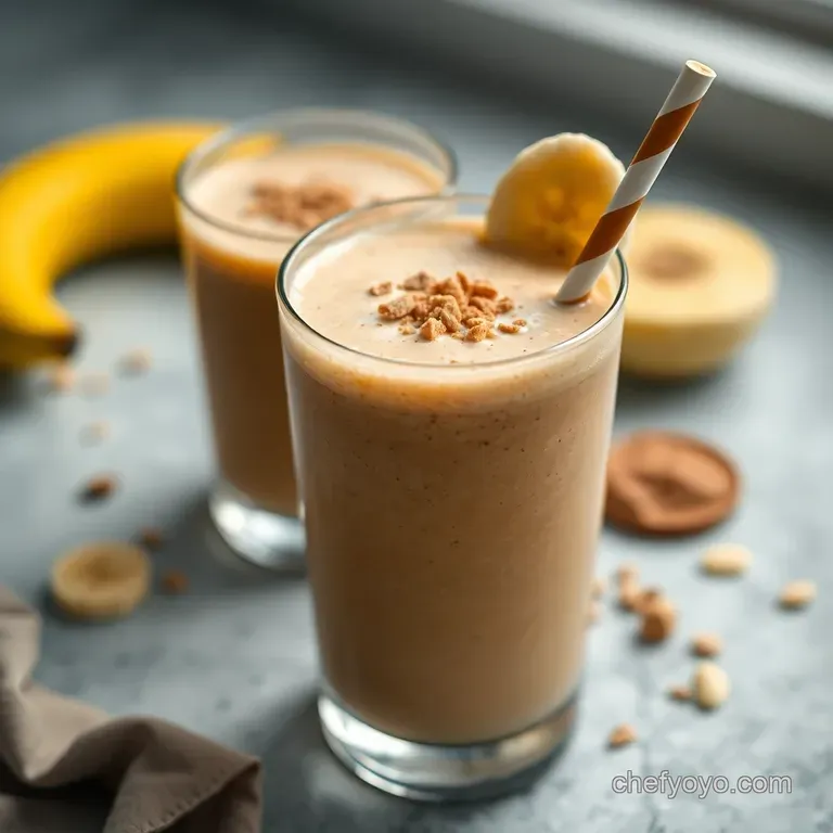 The Elvis: A Peanut Butter Banana Smoothie