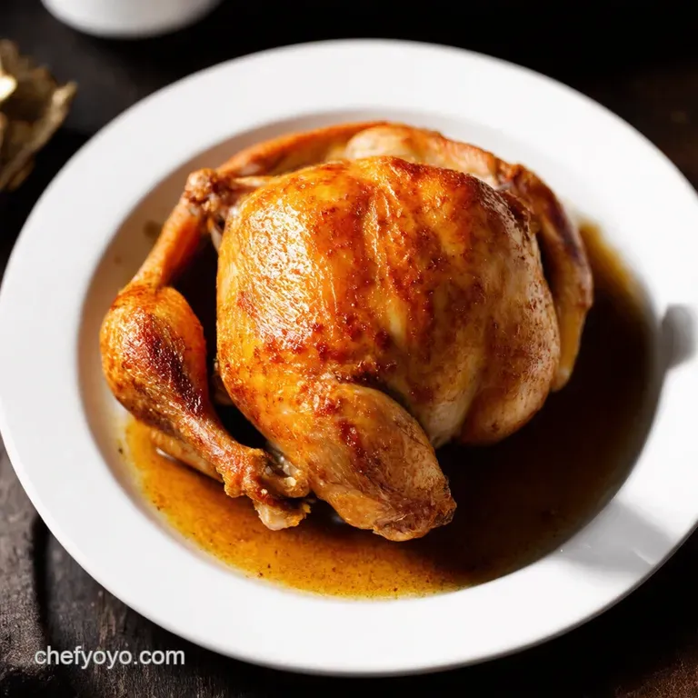 The Lazy Cooks Crispy DryBrined Roast Chicken
