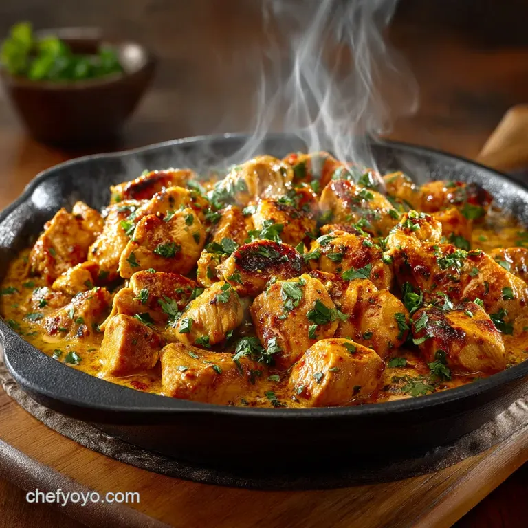 The Lone Star Makhani Texas Roadhouse Butter Chicken Skillet