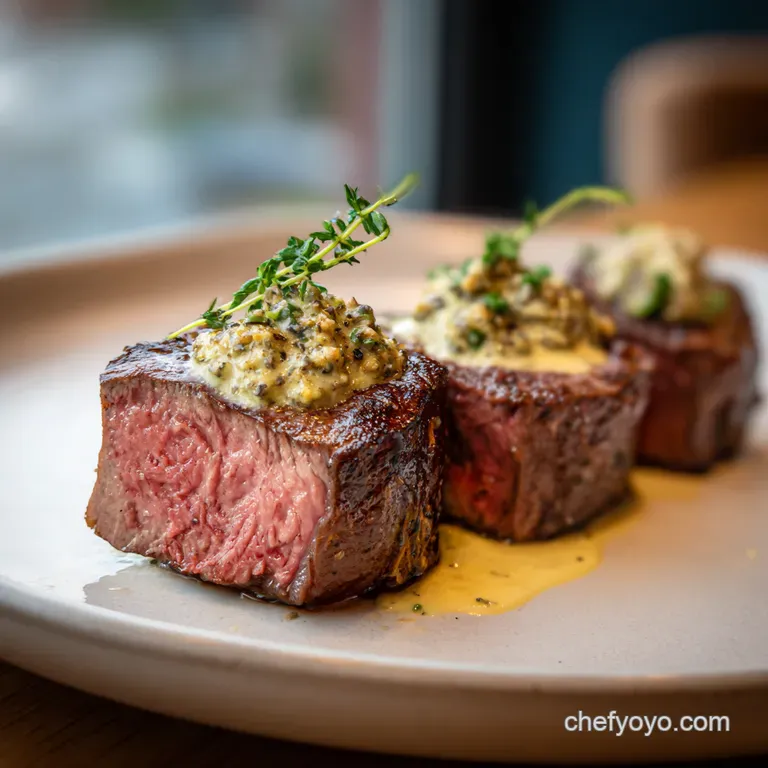 The Managed Wellington Individual Beef Portions with Truffle Duxelles