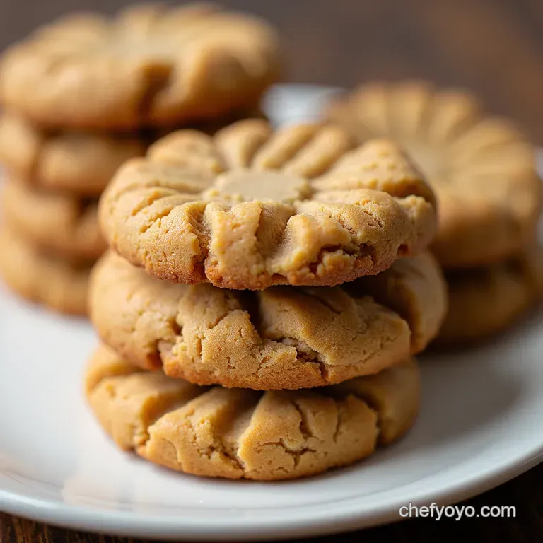 The NoFuss Perfectly Chewy Peanut Butter Cookie